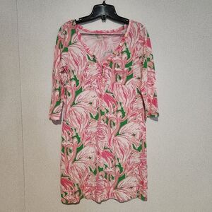 Lilly Pulitzer Palmetto Dress Small 100% Pima Cotton